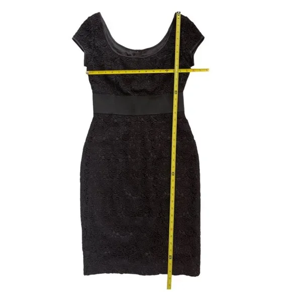 White House Black Market Women Embroidered Dress 4 - Picture 3 of 7